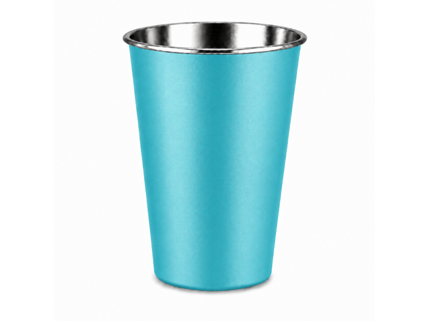 Vaso INOX 40ml Celeste 12