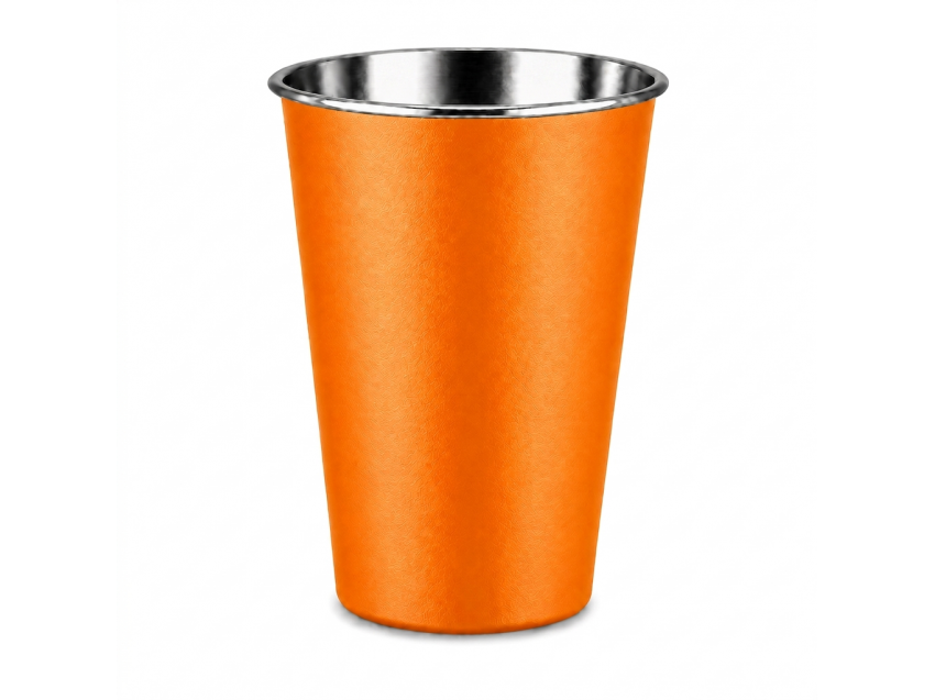 Vaso INOX 40ml Naranja 11