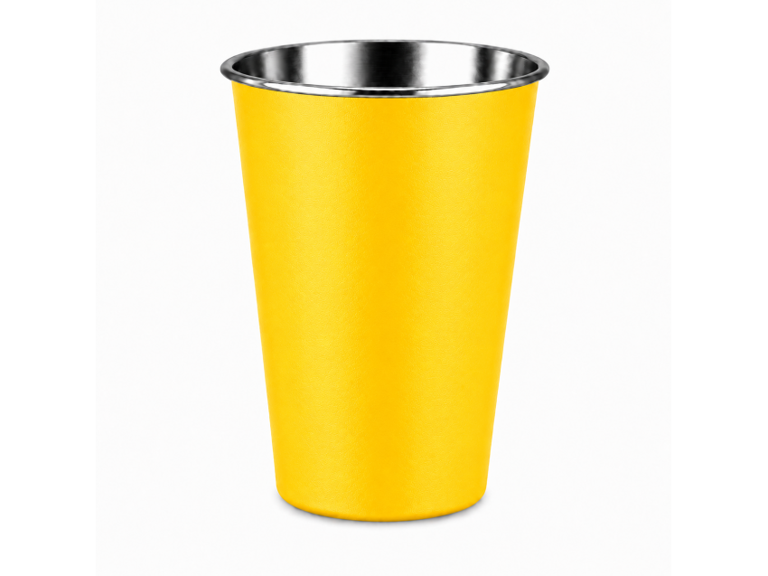 Vaso INOX 40ml Amarillo 07