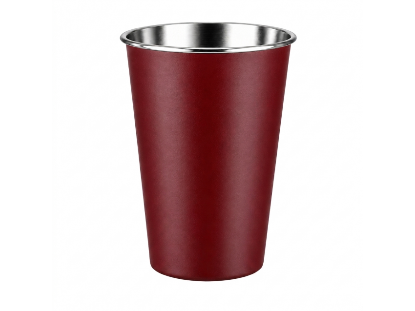 Vaso INOX 40ml Burdeos 01